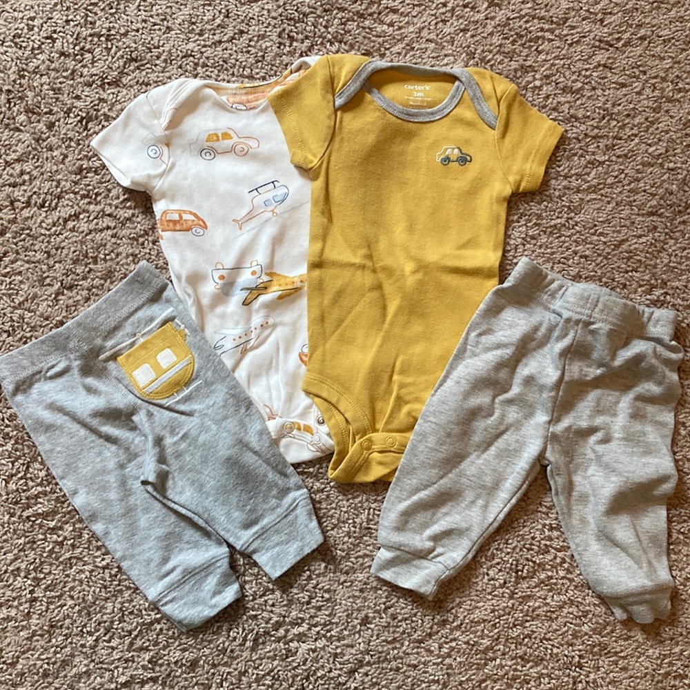 3-month old Onesies and pants